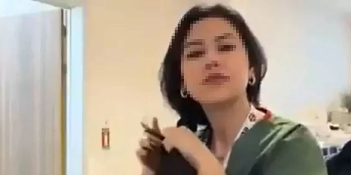 DEM Parti'nin başlattığı saç örme akımına katılmıştı... Hemşire gözaltına alındı