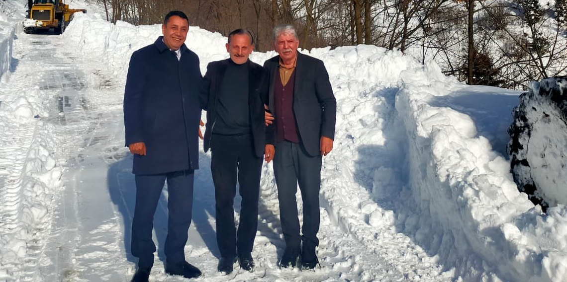 Yakup Turgut’tan Yoğun Kar Mesaisi…