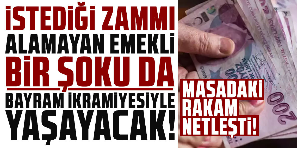 Masadaki rakam netleşti! İşte emekliye verilecek bayram ikramiyesi