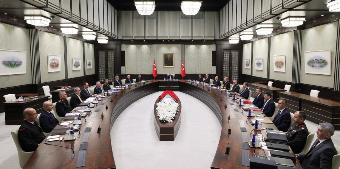 MGK toplantısı Beştepe'de başladı