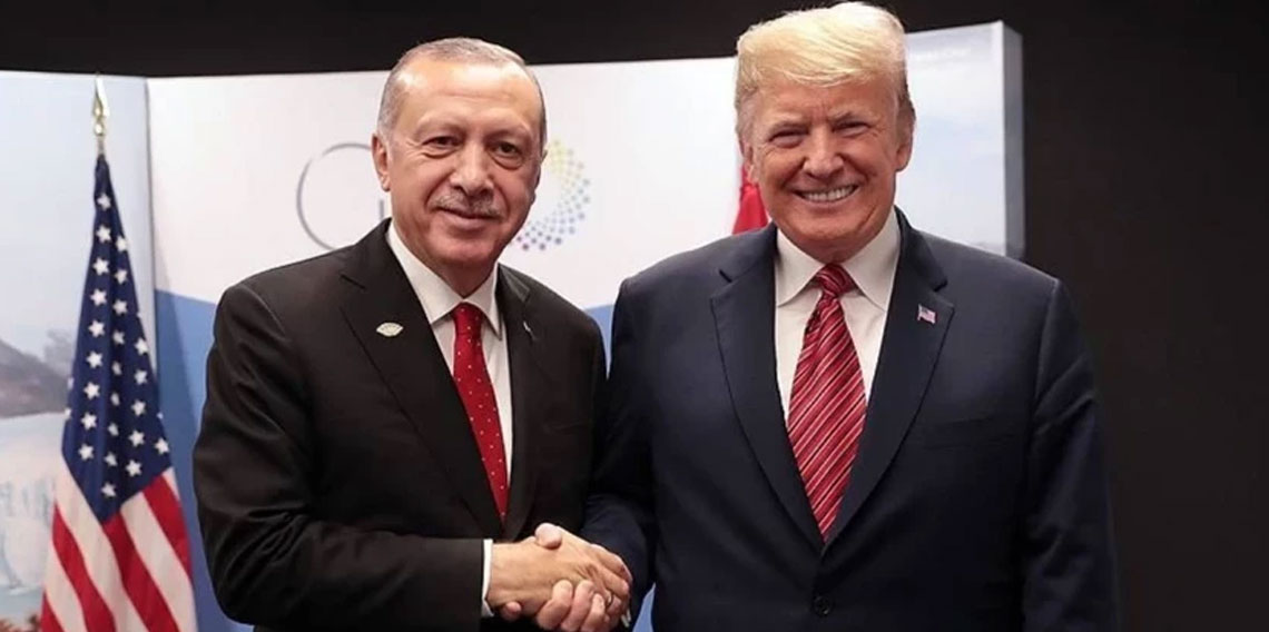 Cumhurbaşkanı Erdoğan, Trump ile görüştü