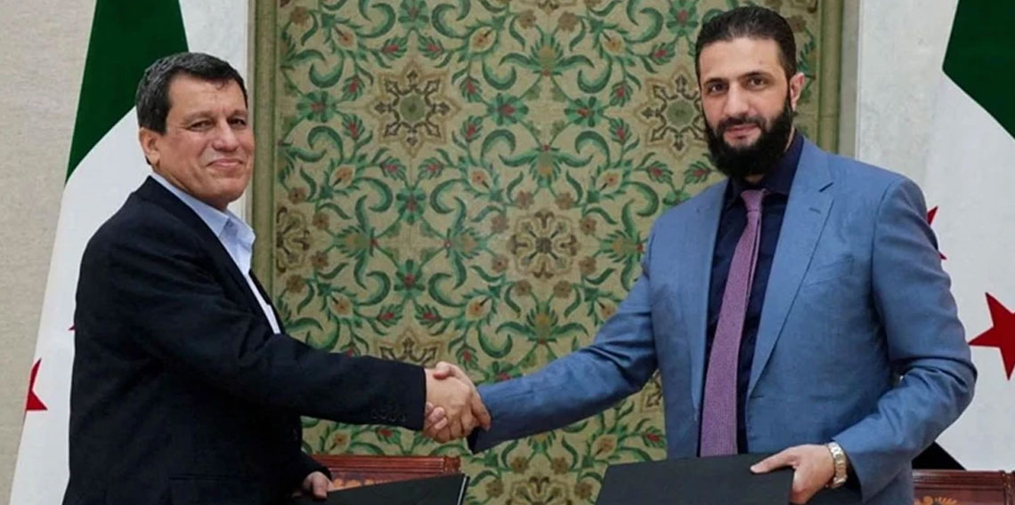 Şam'da SDG ile yeni mutabakat