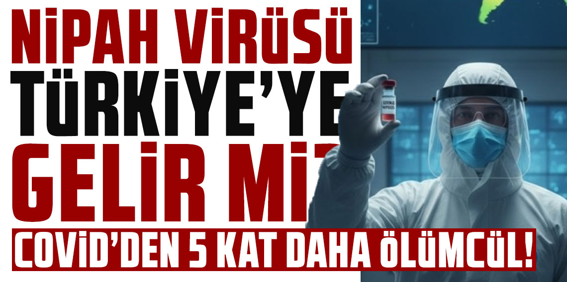 Covid'den 5 kat daha ölümcül! Nipah virüsü Türkiye'ye gelir mi?