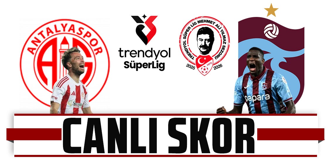 Antalyaspor 1 - 1 Trabzonspor | CANLI SKOR