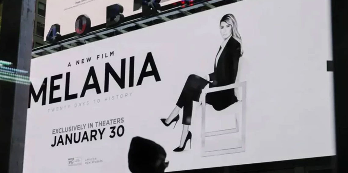 Londra'da Melania Trump belgeseli için sadece 3 bilet satıldı