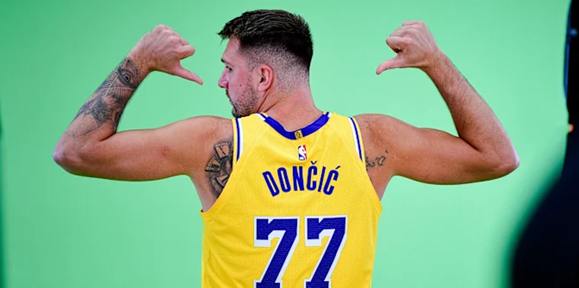 Luka Doncic'ten, Washington karşısında triple double