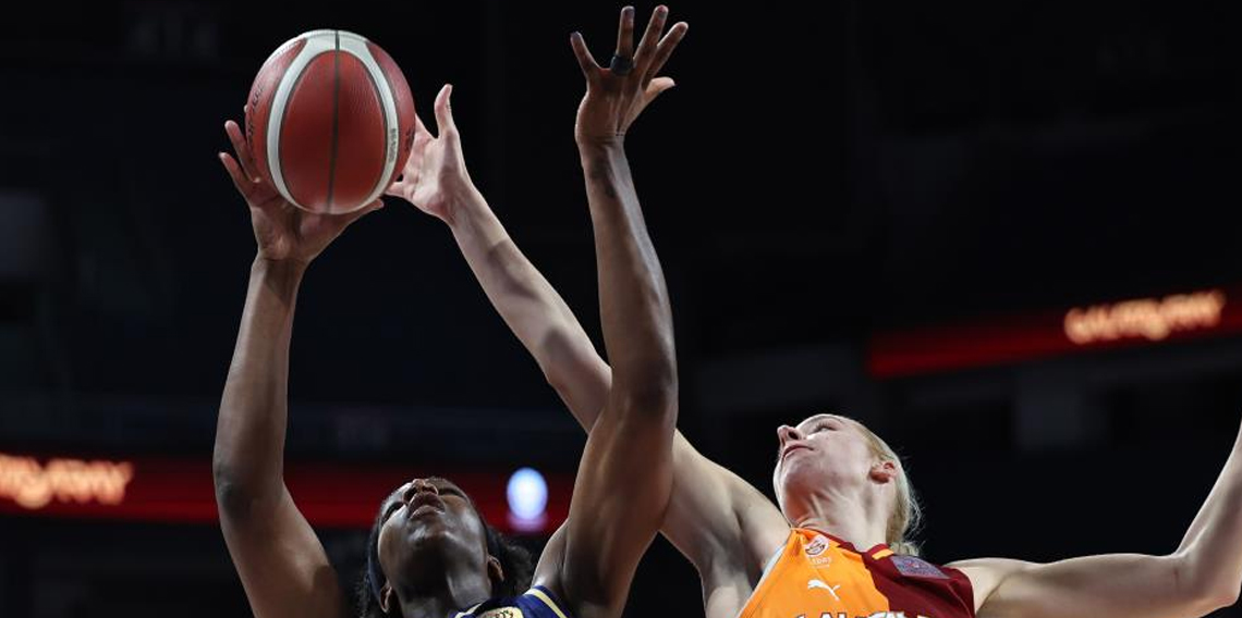 Kadınlar basketbolda derbi heyecanı