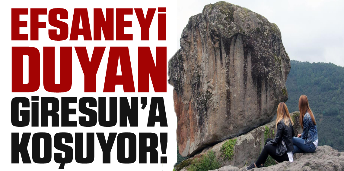 Efsaneyi duyan geliyor, Gelin Kayası turizme kazandırılıyor