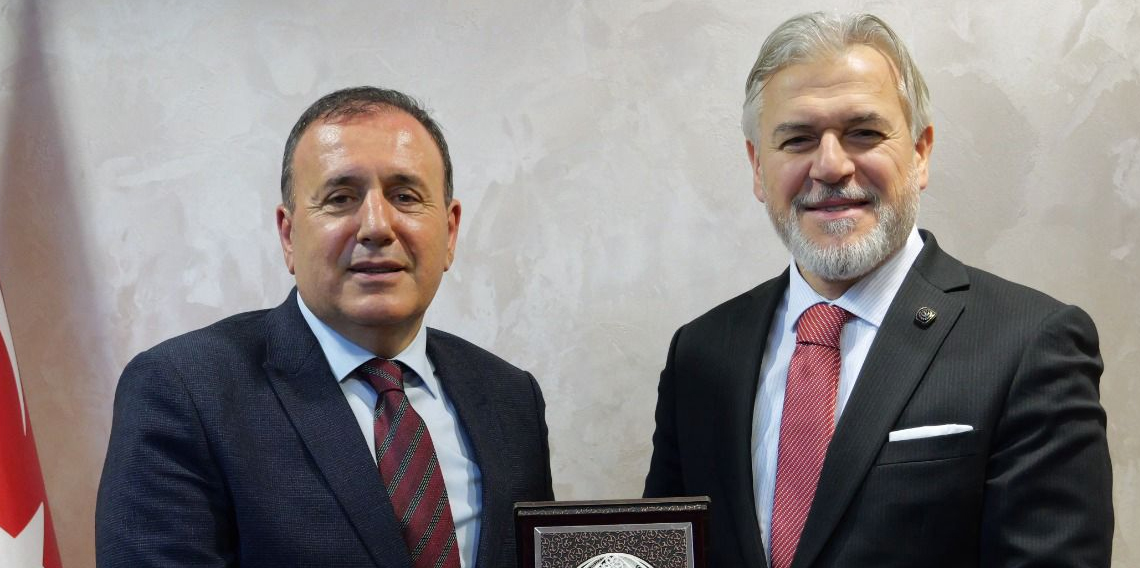 Yeniden Refah Partisinden TTSO'ya ziyaret