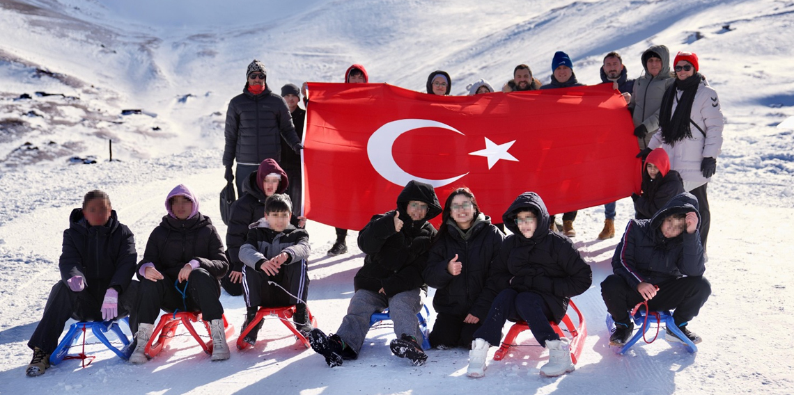 Trabzon'da Çocuklar Doyasıya Eğlendi