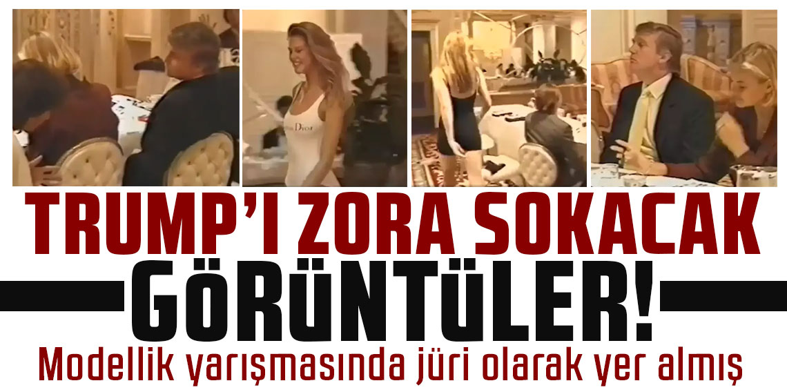 Trump'ı zora sokacak görüntüler! Jüri olarak yer almış...