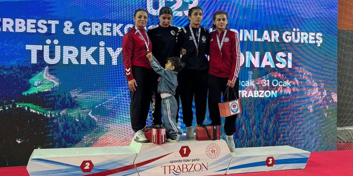 Trabzon'da Güreş Şampiyonası