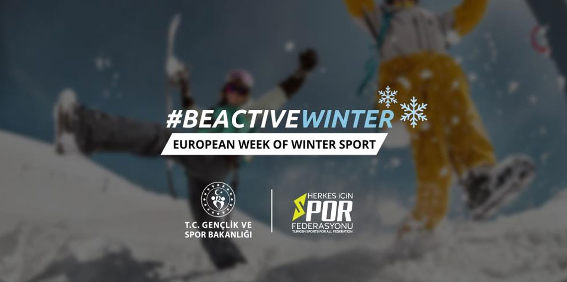 Avrupa Kış Spor Haftası başladı