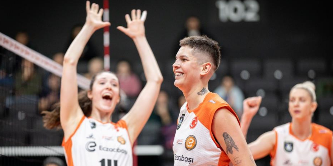 Eczacıbaşı kolay kazandı