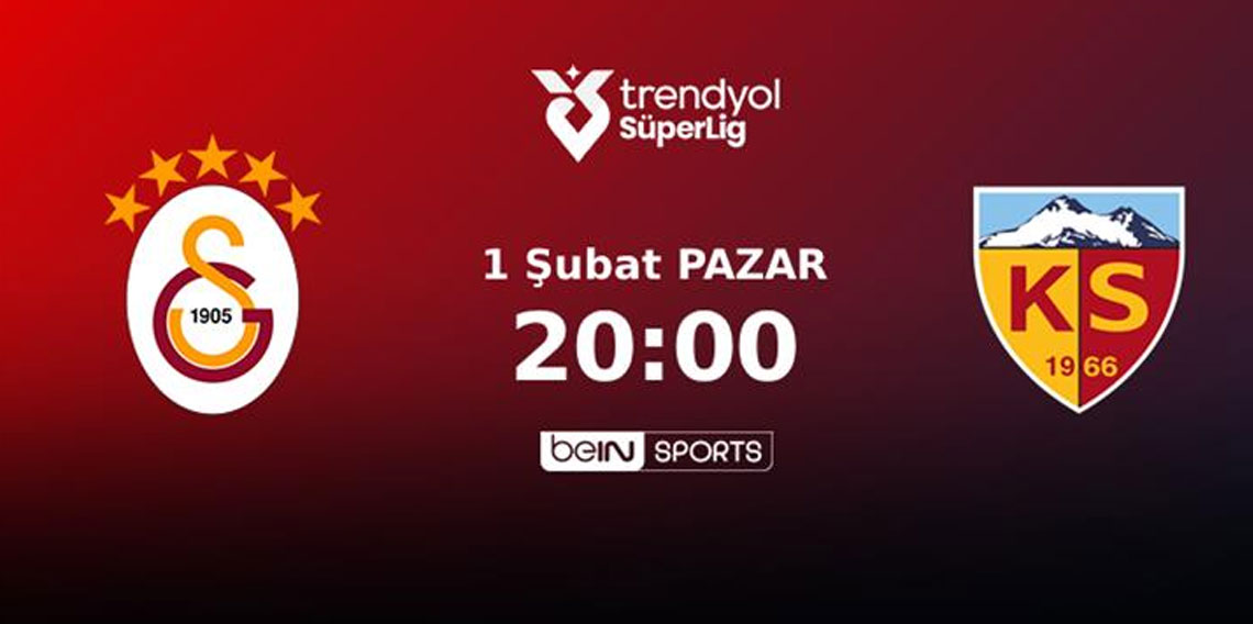 Galatasaray, Kayserispor karşısında 3 puan peşinde! İşte muhtemel 11'ler
