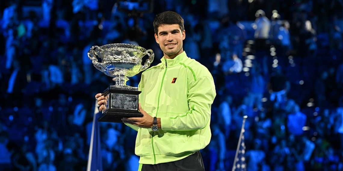 Avustralya Açık'ta Carlos Alcaraz şampiyon oldu