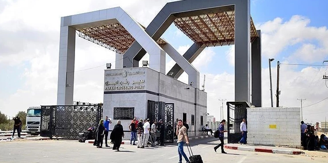 Refah Sınır Kapısı, yaklaşık 2 yılın ardından iki yönlü açıldı