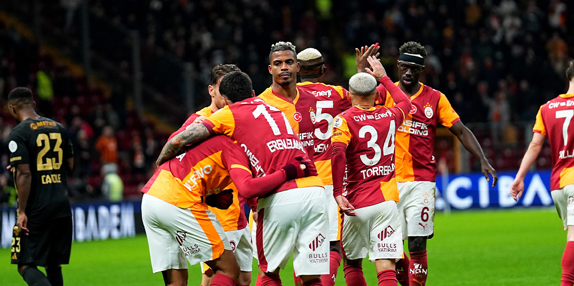 Galatasaray, ligde yenilmezlik serisini 8 maça çıkardı!