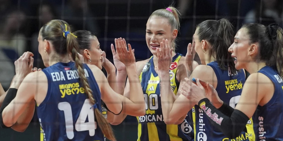 Fenerbahçe, derbide Galatasaray'a set vermedi!