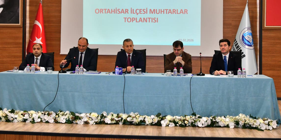 Vali Şahin Muhtarlarla Bir Araya Geldi 