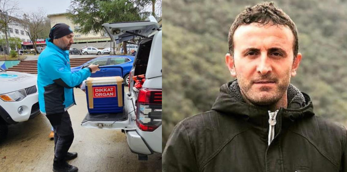 Beyin kanaması geçiren şahsın organları hastalara umut oldu