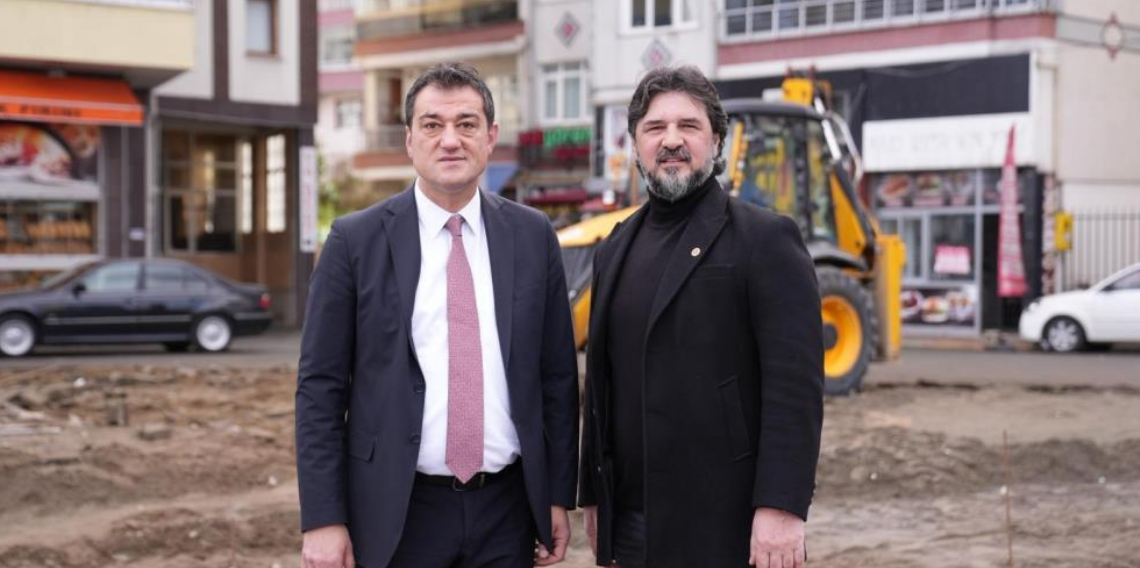 Fuat Köse, meydan düzenleme çalışmalarını inceledi