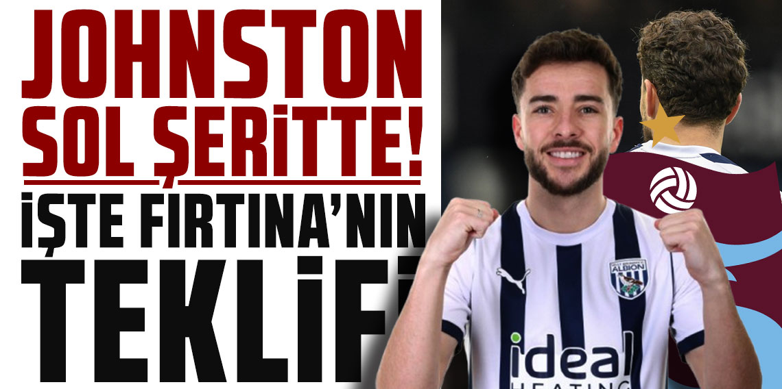 Trabzonspor'dan Johnston için kiralama teklifi!