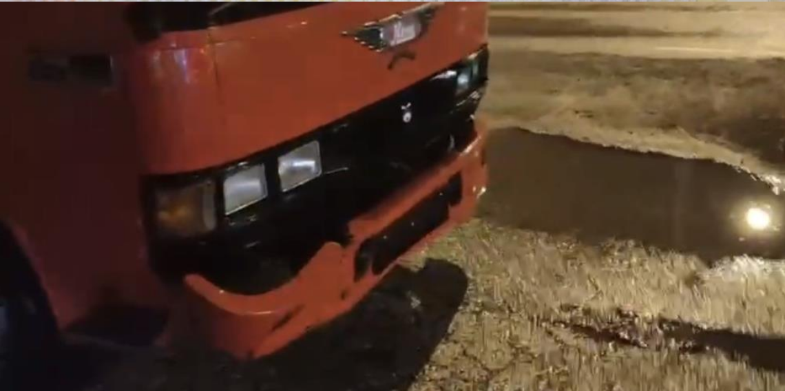 Samsun’da plakası kapalı ve kantara girmeyen araca 99 bin 949 TL ceza