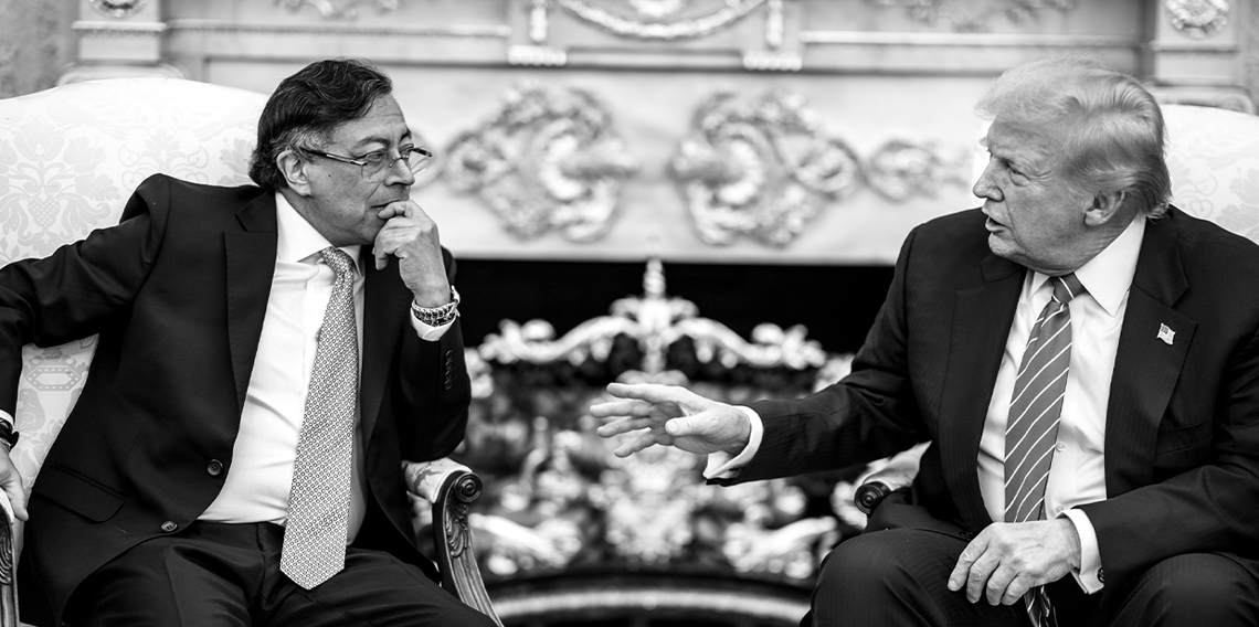 ABD Başkanı Trump, Kolombiya Devlet Başkanı Petro ile bir araya geldi