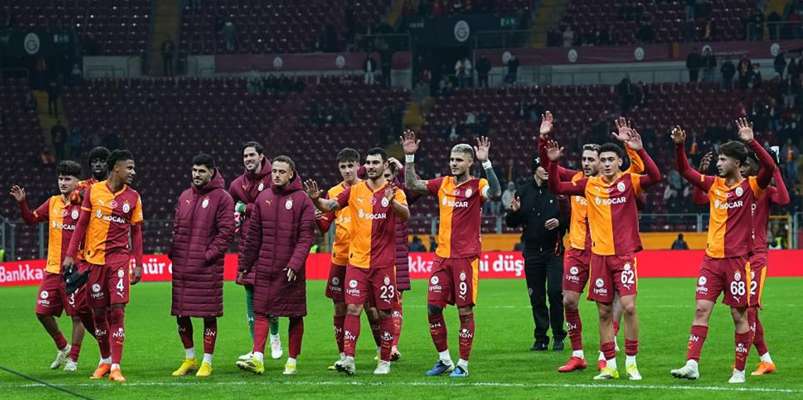 Galatasaray kupada doludizgin