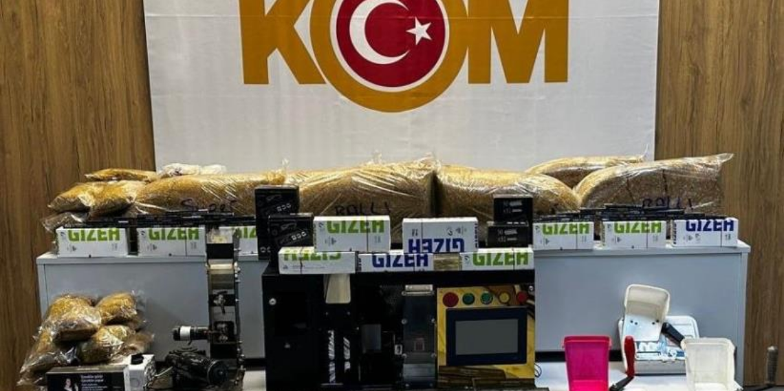Samsun’da kaçak tütün mamulü operasyonu: 4 şüpheli yakalandı