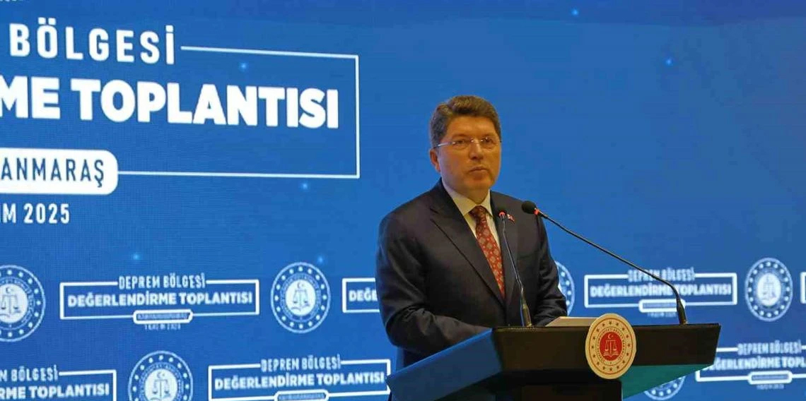 Tunç, deprem ceza yargılamaları hakkında bilgi verdi