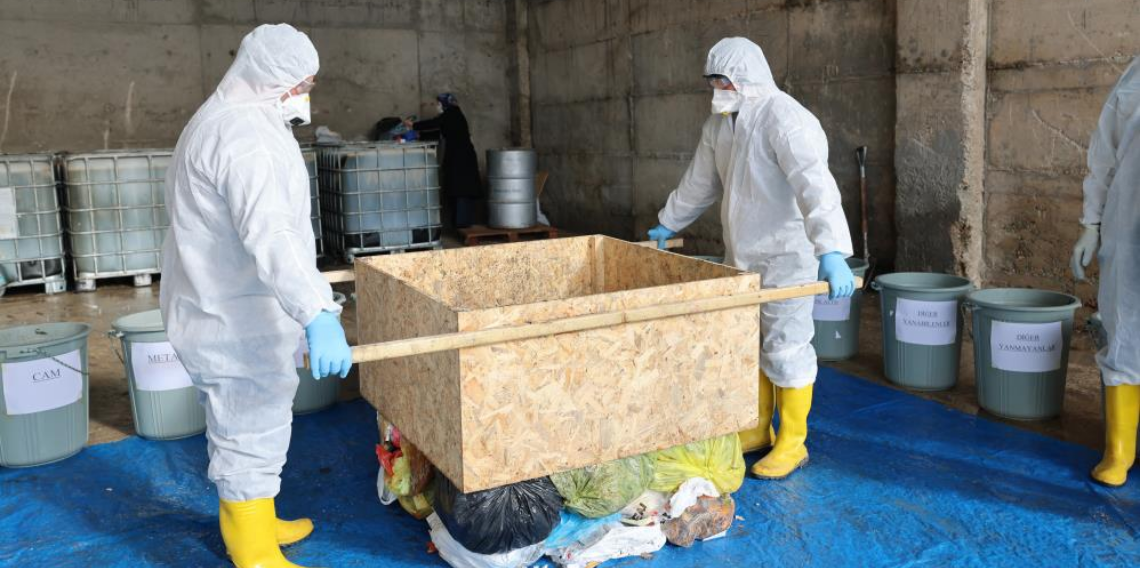 Tokat'ta 2026 yılı kış dönemi atık karakterizasyonu çalışması başladı