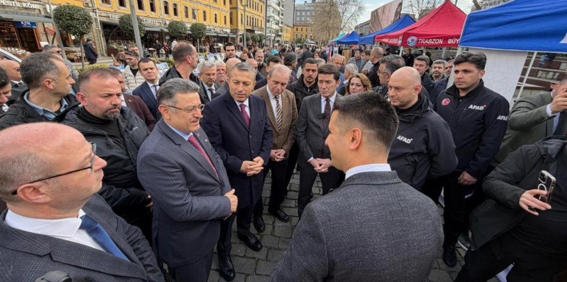 6 Şubat depremlerinde can veren vatandaşlar Trabzon'da anıldı