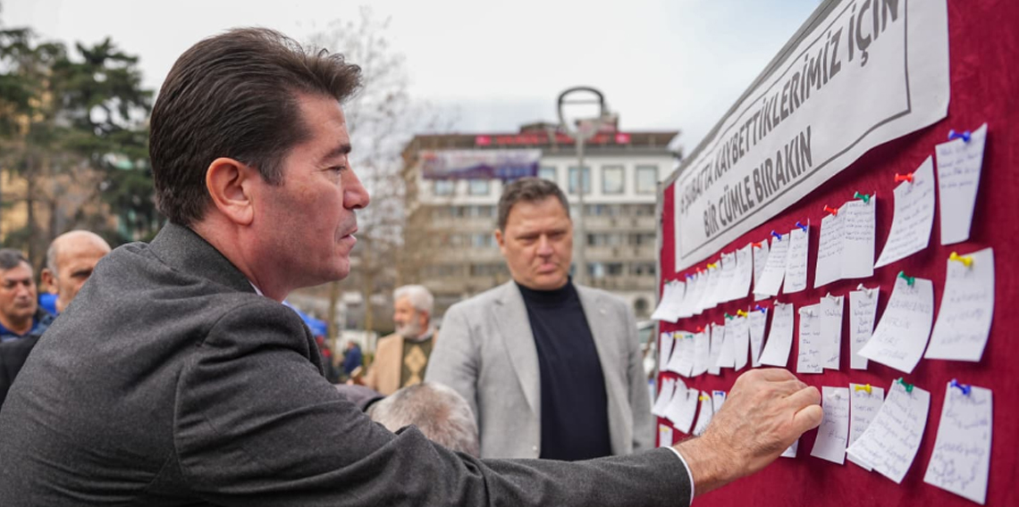 Trabzon'da 6 Şubat Felaketi Anıldı