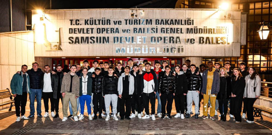 Samsunspor'un gençleri stres attı