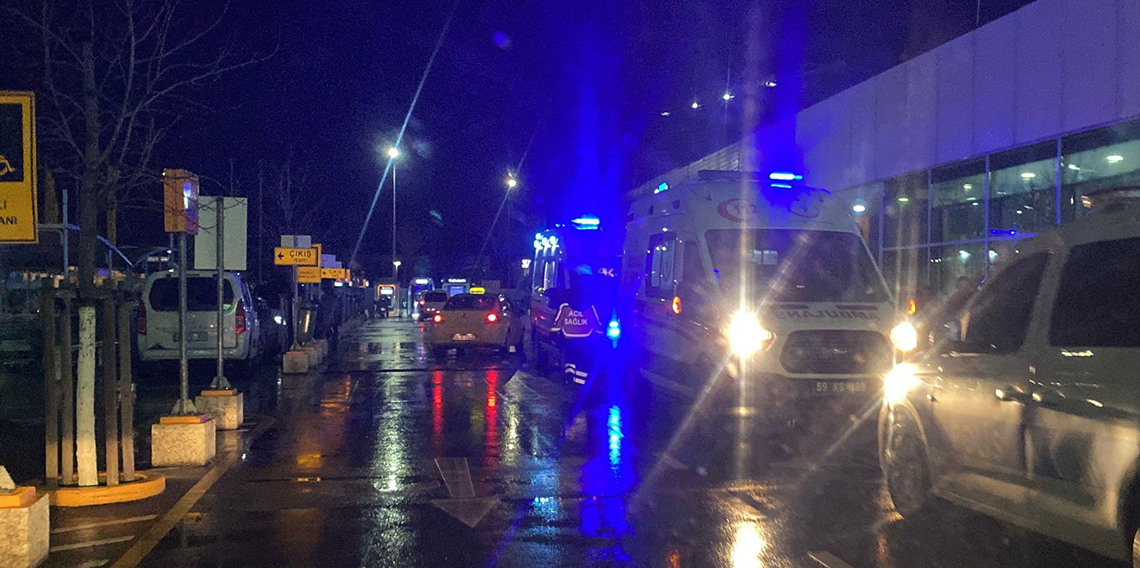 Zehirlenen 8 güvenlik görevlisi hastaneye kaldırıldı