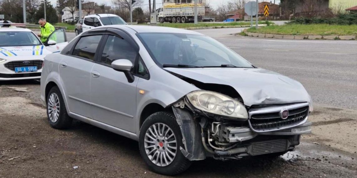 Samsun’da trafik kazası