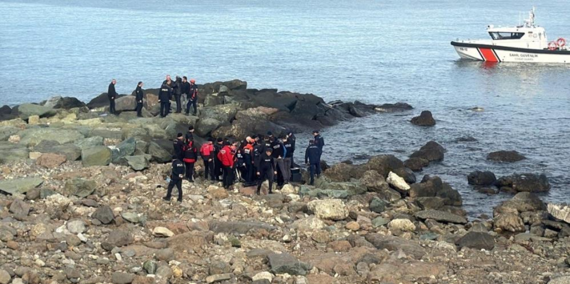 Trabzon'da denizde erkek cesedi bulundu