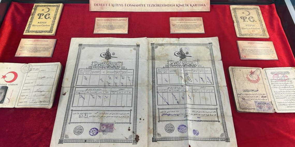 Bayburt’ta 150 yıllık nüfus arşivi sergilendi
