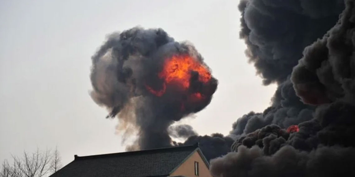 Çin'de patlama faciası: 8 kişi canından oldu