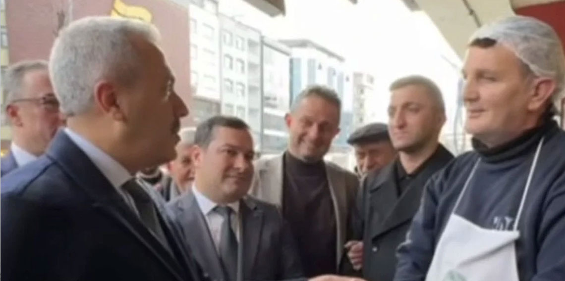 Rize Valisi, Trump'ı eleştirip gündem olan Ardeşenli esnaf ile görüştü