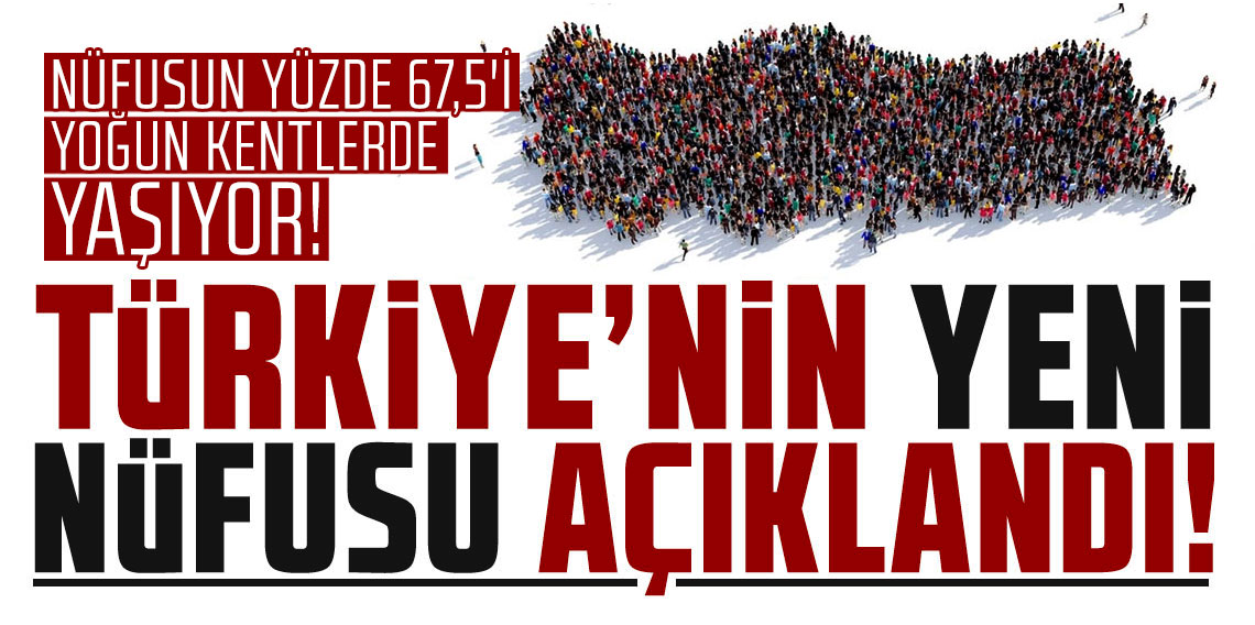 Türkiye'nin nüfusu 2025'te 86 milyon 92 bin 168 oldu