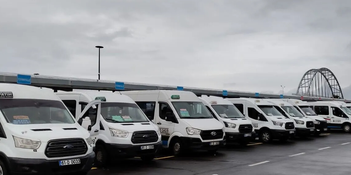 Trabzon'da Yeni Dolmuş Düzeni Vatandaştan Tam Not Aldı