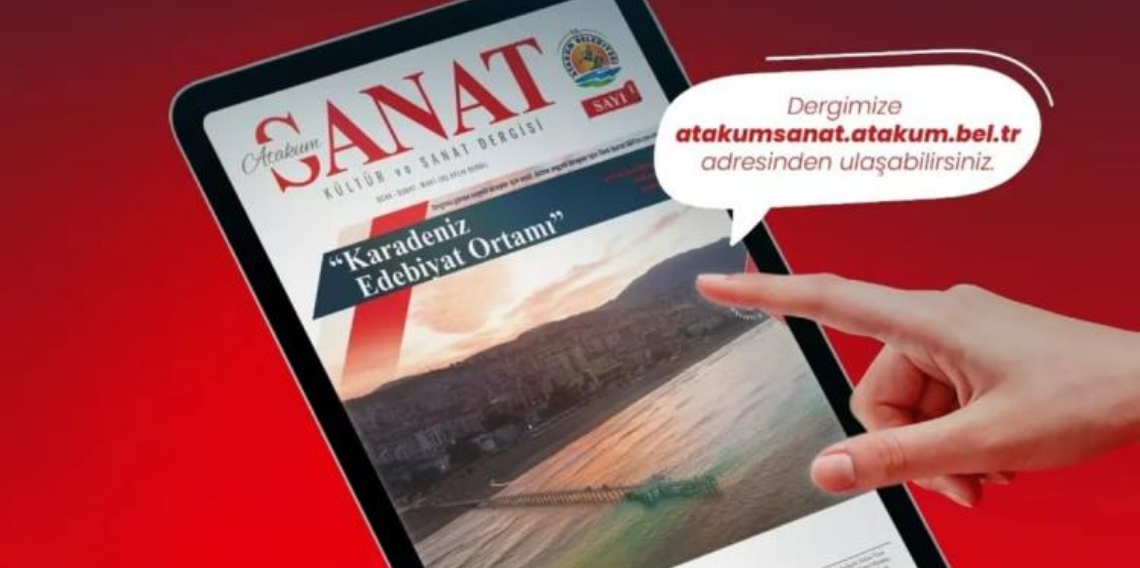 Atakum’un Sanattaki Dijital İmzası: “Atakum Sanat” Okurla Buluştu
