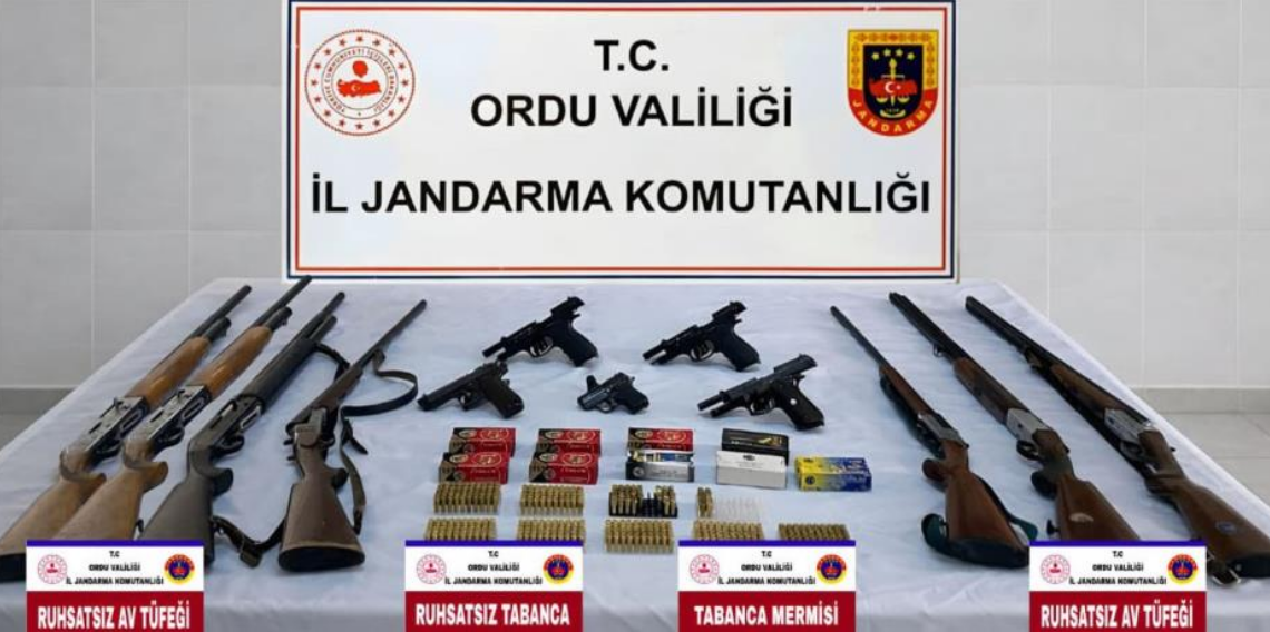 Ordu’da Jandarmadan Suçlulara Geçit Yok