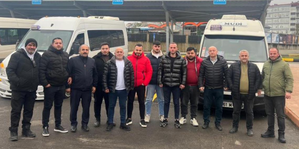 Trabzon’da Yeni Durak Düzenlemesine Minibüsçülerden Tam Not