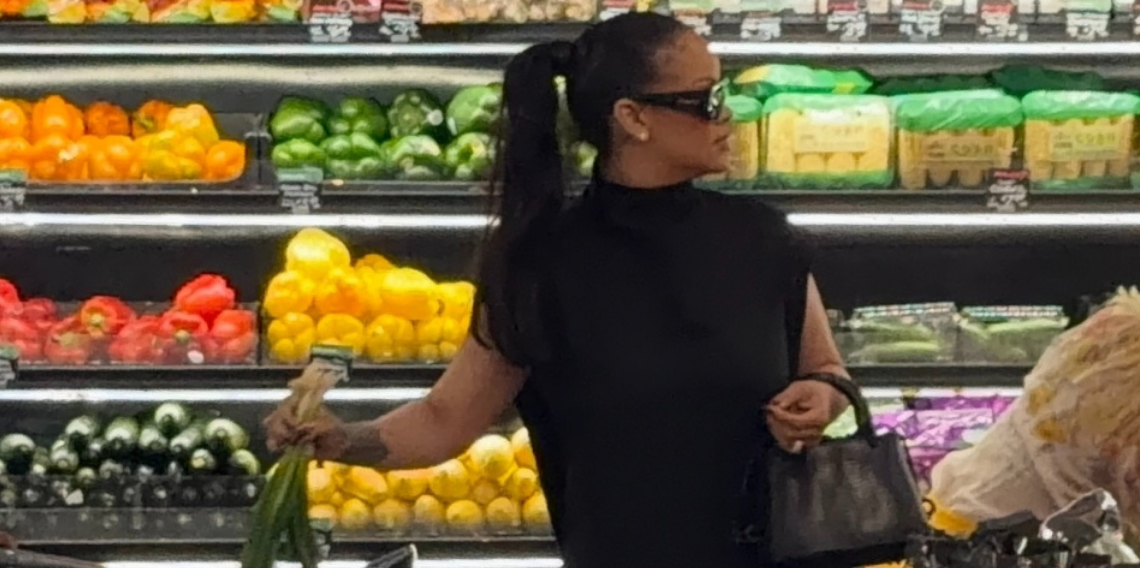 1 Milyar Dolarlık Rihanna Markette! Alışverişini Kendi Yaptı