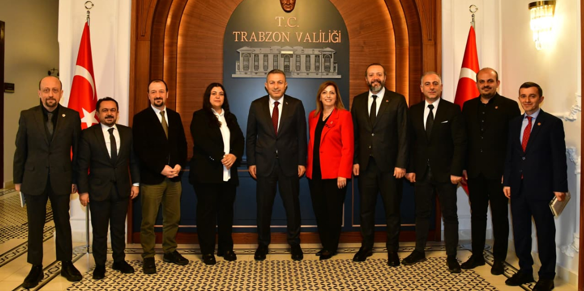 Trabzon Gazeteciler Cemiyetinden Vali Şahin'e ziyaret