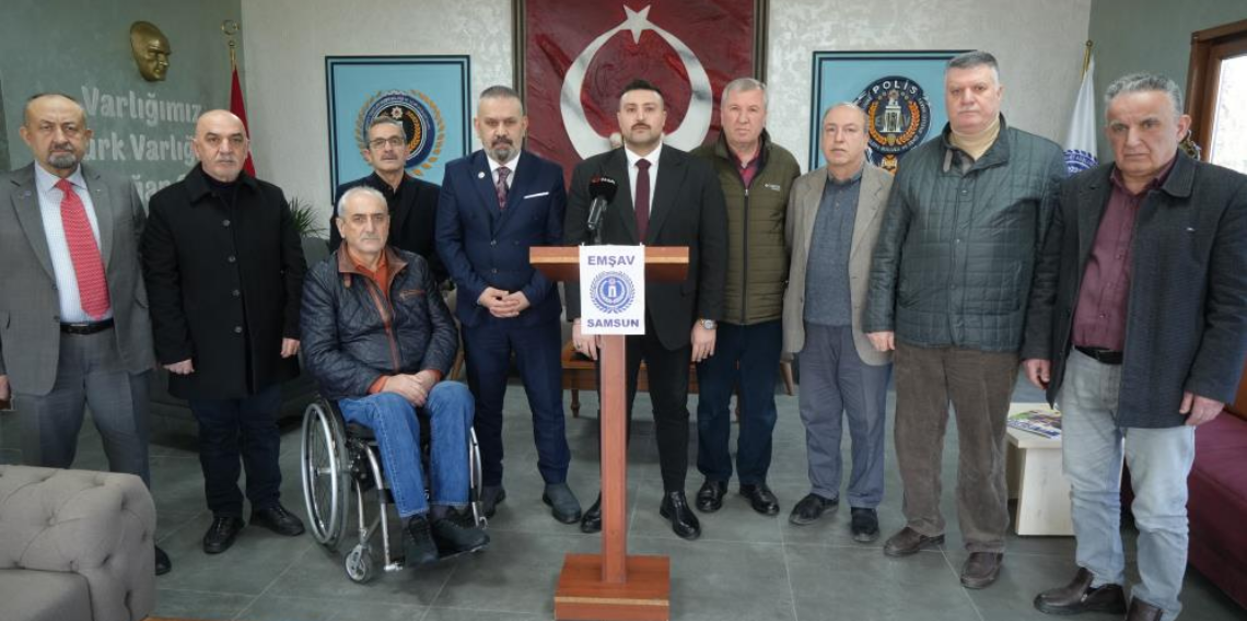 Ankara’daki Darp Olayında Hayatını Kaybeden Polis İçin Samsun’da Tepki